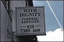 With dignity funeral services